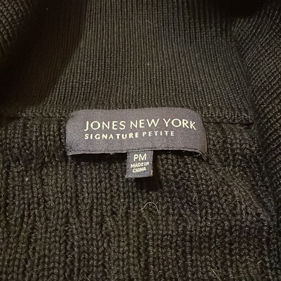 Women’s Black Cotton Cardigan Small - Picture 3 of 3